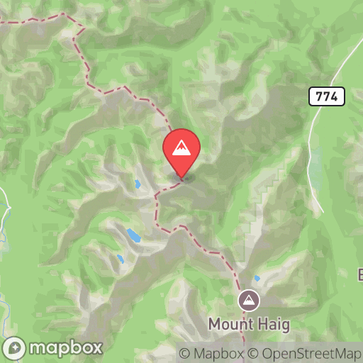 Map of St Eloi Mountain
