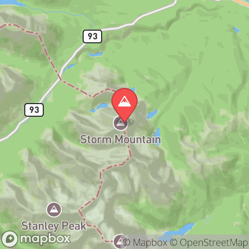 Map of Storm Mountain