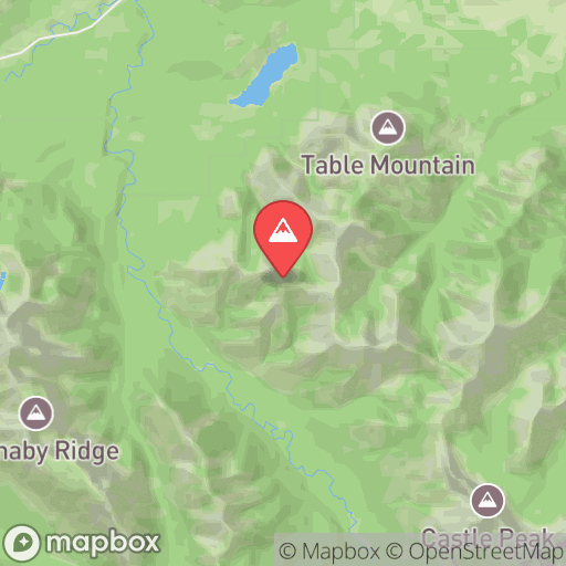 Map of Whistler Mountain