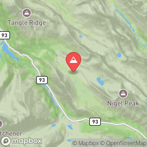 Map of Wilcox Pass